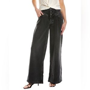 Free People Super Sweeper Wide Leg Jean